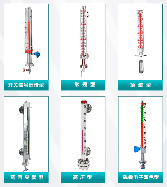 化工設(shè)備磁浮子液位計(jì)產(chǎn)品分類(lèi)圖